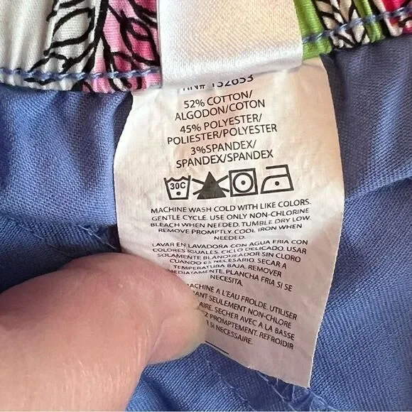 Vera Bradley Blue Scrubs Pants for Nurses or Medical Staff Size Small - Picture 6 of 8